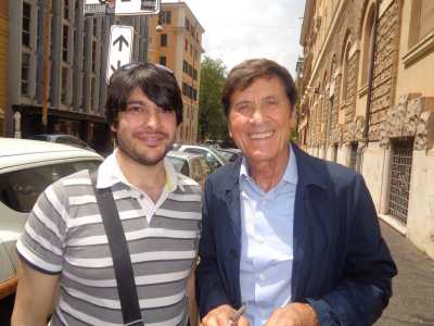 Alessandro con Gianni Morandi